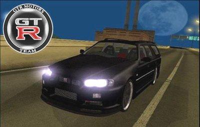 Nissan Stagea GTR para GTA San Andreas