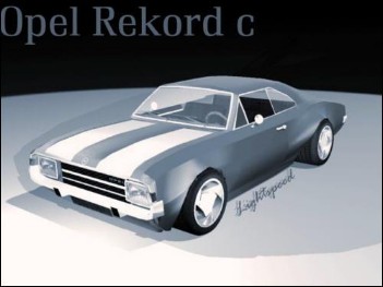 Opel Rekord C para GTA San Andreas