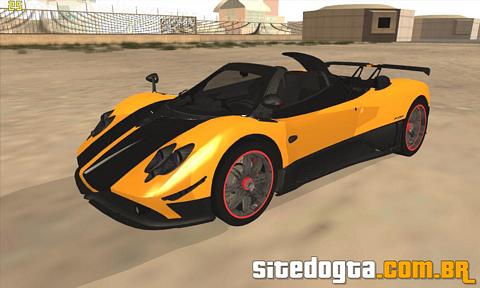 Pagani Zonda Cinque Roadster para GTA San Andreas