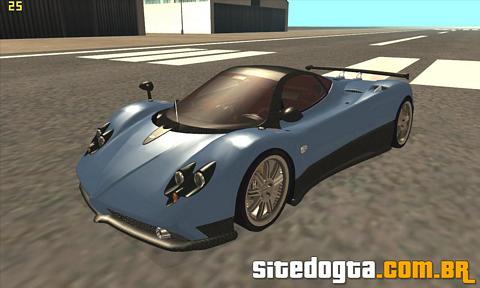 Pagani Zonda F para GTA San Andreas