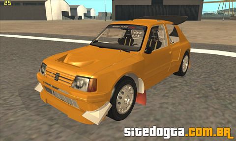 Peugeot 205 T16 para GTA San Andreas