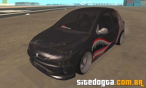 Peugeot 206 Shark Edition para GTA San Andreas