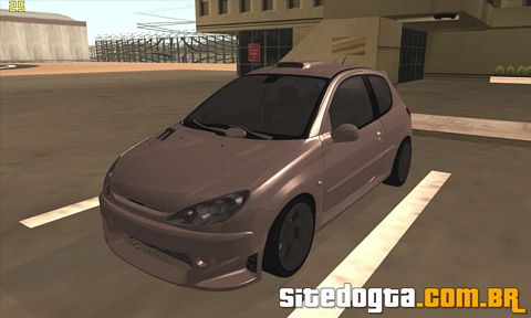 Peugeot 206 Tuning para GTA San Andreas