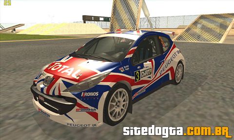 Peugeot 207 S2000 para GTA San Andreas