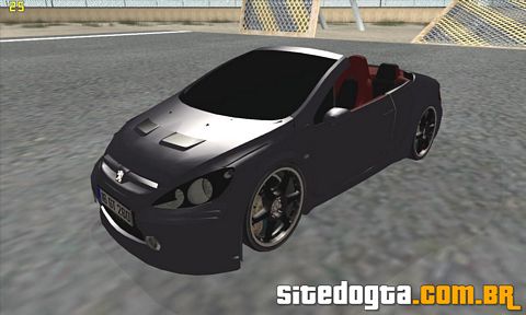 Peugeot 307 CC para GTA San Andreas