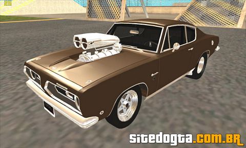 Plymouth Barracuda Prostreet 1968 para GTA San Andreas