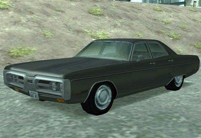 Plymouth Fury III Stock 1972 para GTA San Andreas