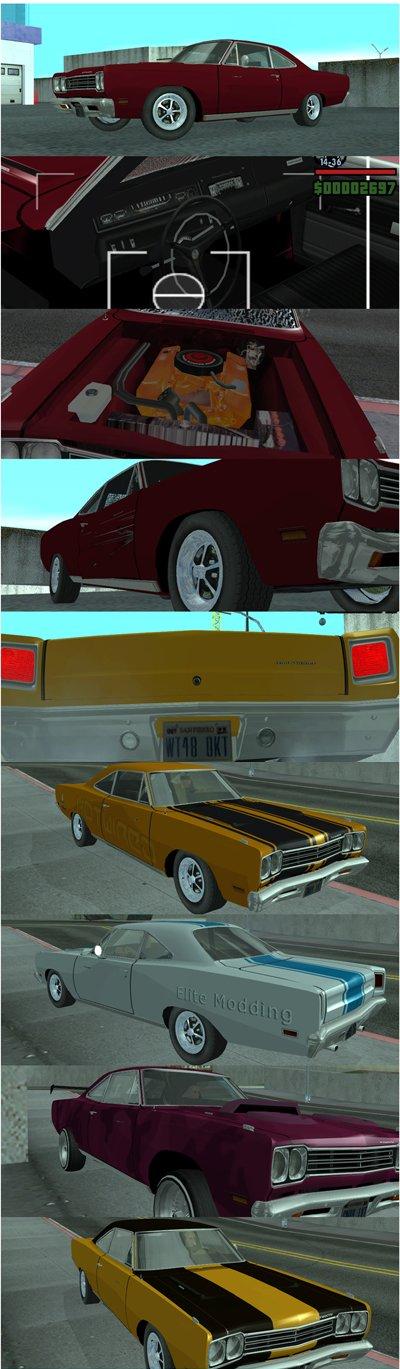 Plymouth Roadrunner 383 para GTA San Andreas