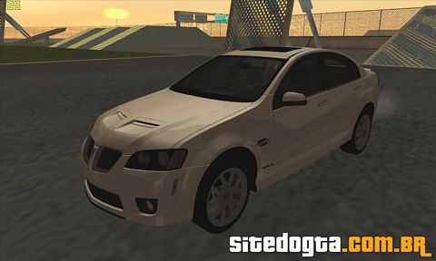 Pontiac G8 GXP 2009 para GTA San Andreas