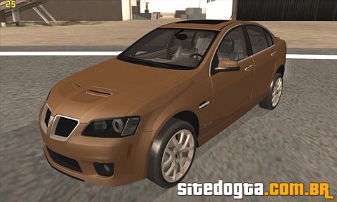 Pontiac G8 GXP para GTA San Andreas