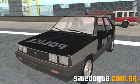 Renault 11 Police para GTA San Andreas