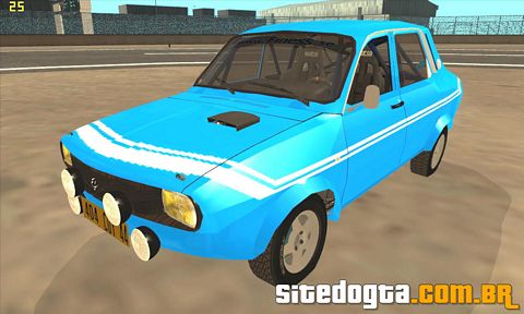 Renault 12 Gordini 1970 Race Car para GTA San Andreas