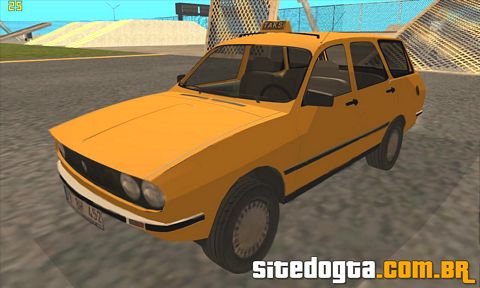 Renault 12 SW TAXI para GTA San Andreas