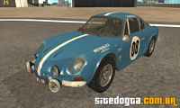 Renault Alpine A110 1600S Rally GTA San Andreas