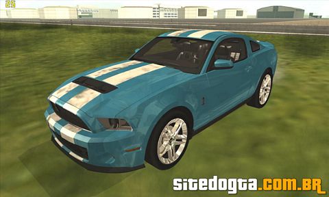 Shelby GT500 2010 para GTA San Andreas