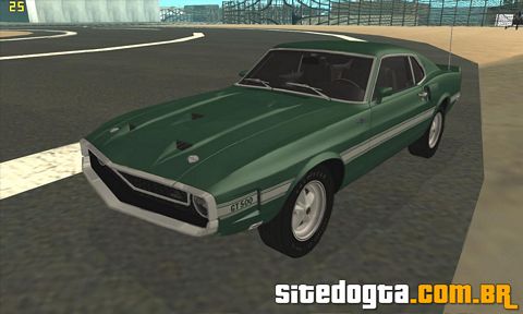 Shelby GT500 428 Cobra Jet 1969 para GTA San Andreas