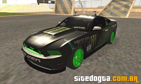 Shelby Mustang 2010 Falken Monster para GTA San Andreas