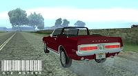 Shelby GT500KR 1968 Conversivel para GTA San Andreas