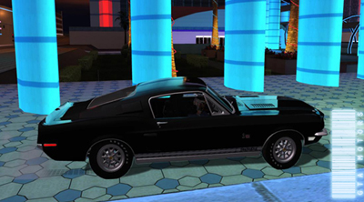 Shelby GT500KR 1968 para GTA San Andreas