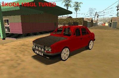 Skoda 105 GL Tuned para GTA San Andreas