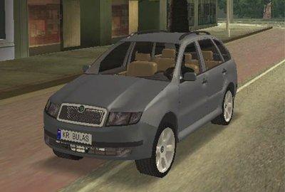 Skoda Fabia Combi para GTA San Andreas