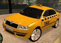 Skoda Superb TAXI para GTA San Andreas