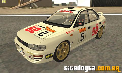 Subaru Impreza WRC 1995 para GTA San Andreas