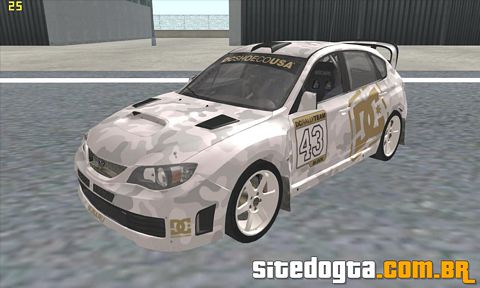 Subaru Impreza WRX STi - DC Shoes para GTA San Andreas