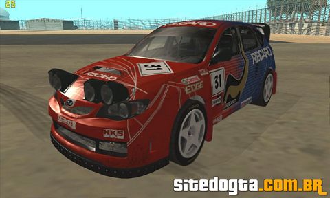 Impreza WRX STi N14 Rallycross para GTA San Andreas