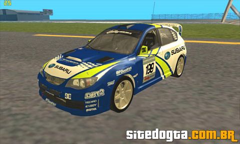 Subaru Impreza WRX STi - Subaru Rally Team para GTA San Andreas