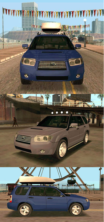 Subaru Forester 2005 para GTA San Andreas