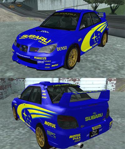 Subaru Impreza STi WRC para GTA San Andreas