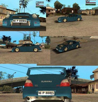 Subaru Impreza WRX STi para GTA San Andreas