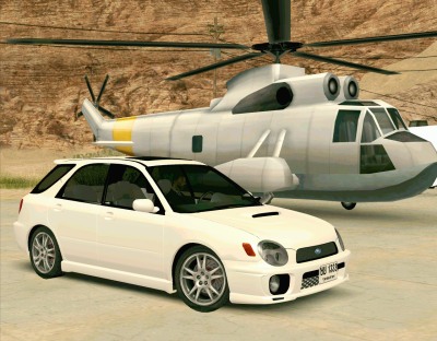 Subaru Impreza WRX Wagon 2002 para GTA San Andreas