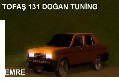 Tofas 131 Dogan Tuning para GTA San Andreas
