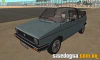 Volkswagen Golf Mk1 Cabrio para GTA San Andreas