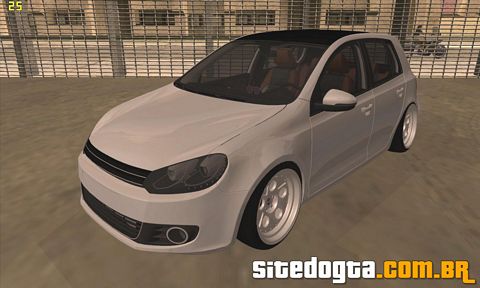 Volkswagen Golf VI 2010 Stance Nation para GTA San Andreas