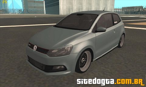 Volkswagen Polo GTI 2011 rebaixado para GTA San Andreas