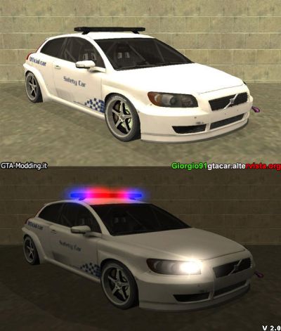 Volvo C30 Safety Car para GTA San Andreas