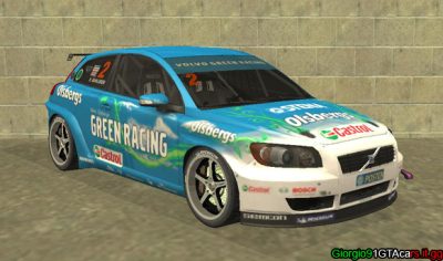 Volvo C30 Green Racing para GTA San Andreas