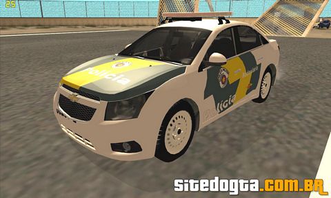 Chevrolet Cruze PMESP Rodoviaria para GTA San Andreas