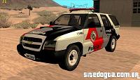 Chevrolet Blazer 2009 da PMESP para GTA San Andreas