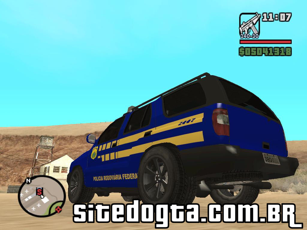 Blazer da Polícia Federal para o GTA San Andreas - Palpite Digital