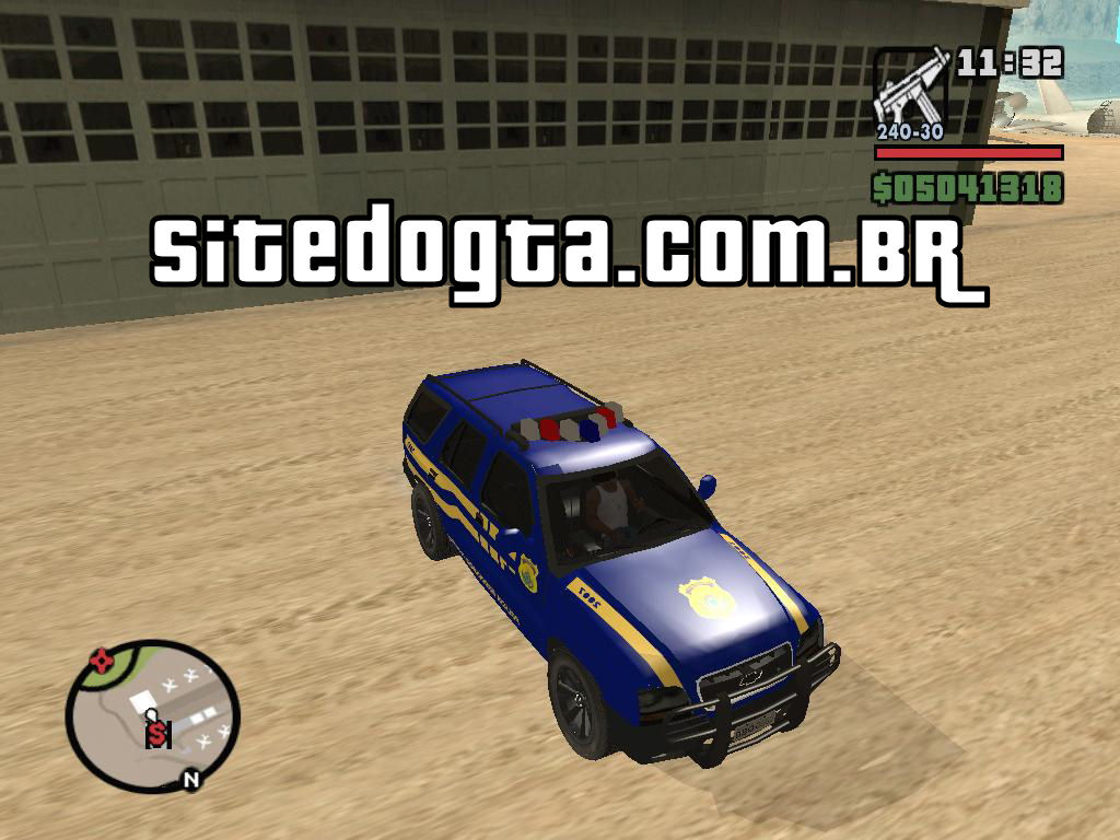 Blazer da Polícia Federal para o GTA San Andreas - Palpite Digital