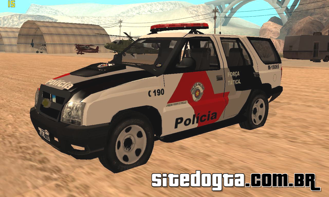 Polícia Brasileira Força Tática para GTA San Andreas