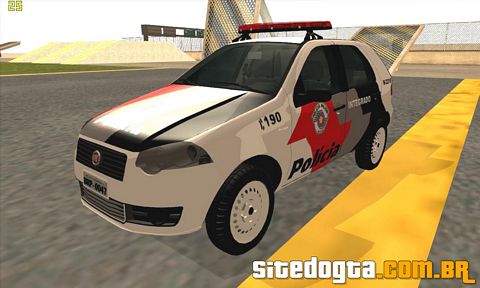 Fiat Palio ELX PMESP para GTA San Andreas