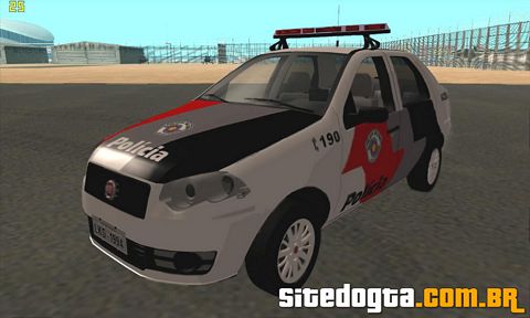 Fiat Siena PMESP 2011 para GTA San Andreas