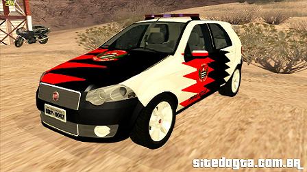 Fiat Palio 2010 da Policia Civil de São Paulo para GTA San Andreas