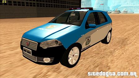 Fiat Palio 2010 da Policia Civil de São Paulo para GTA San Andreas