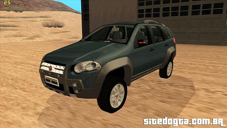 Fiat Palio Weekend Adventure 2010 para GTA San Andreas